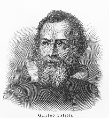 Portrait de Galileo Galilei