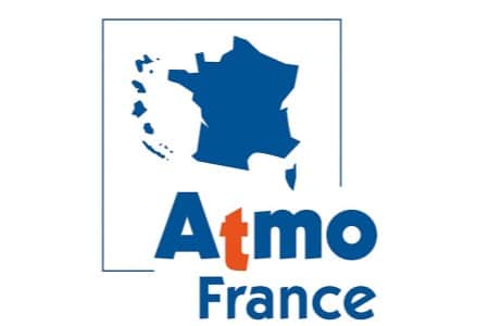 Logo de la fédération des AASQA Atmo France